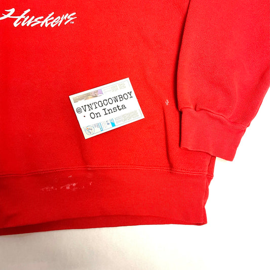 Vintage Nebraska Huskers Dodger Crewneck M