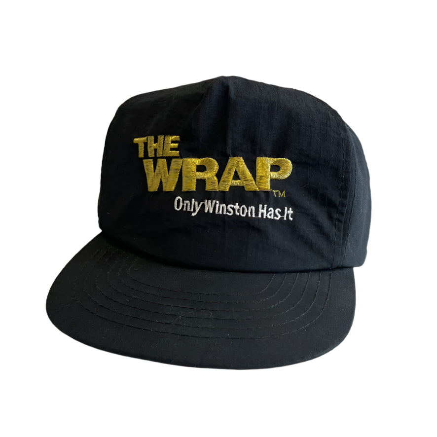 Vintage Winston The Wrap Cigarette Snapback Hat