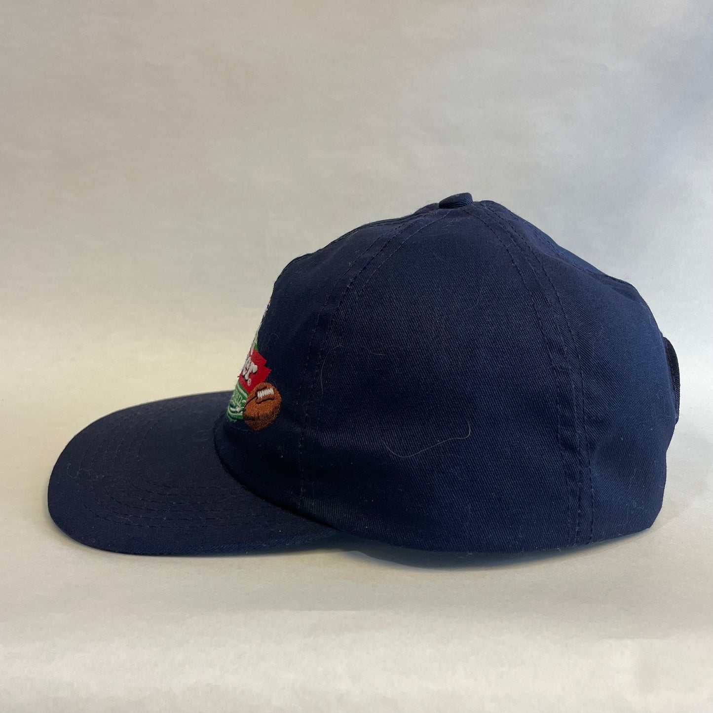 Vintage Budweiser Official Beer of Football Strapback Hat