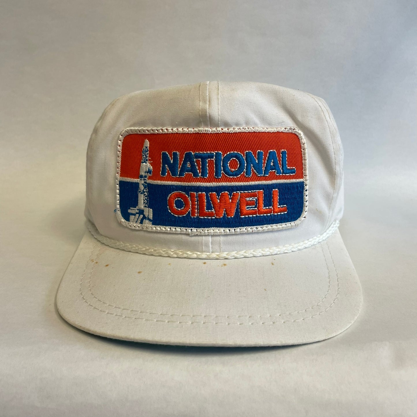 Vintage National Oilwell Strapback Hat