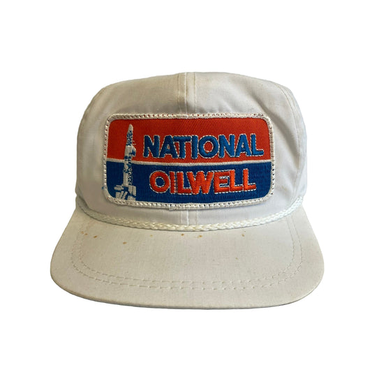 Vintage National Oilwell Strapback Hat
