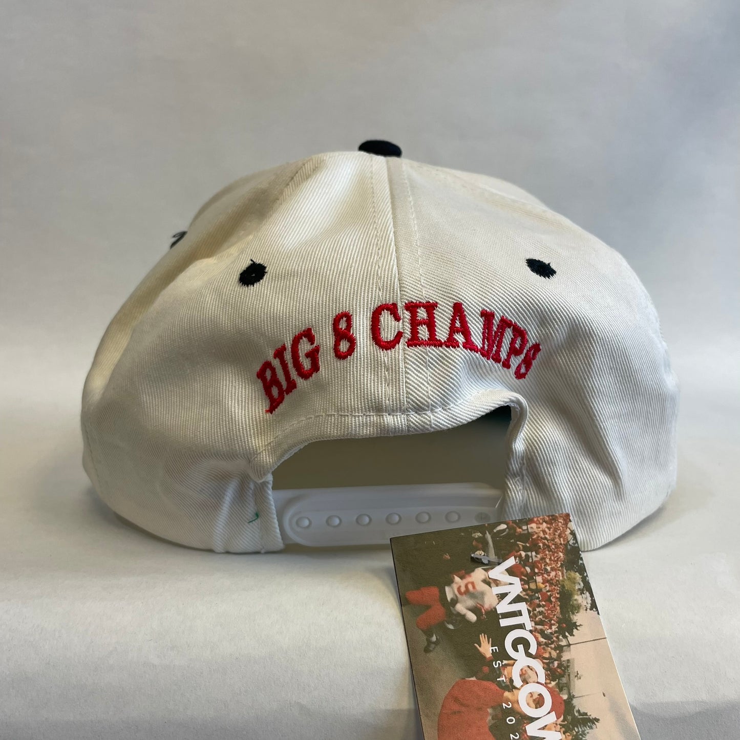 Vintage Nebraska Huskers Wrestling 1995 BIG 8 Champions Snapback Hat
