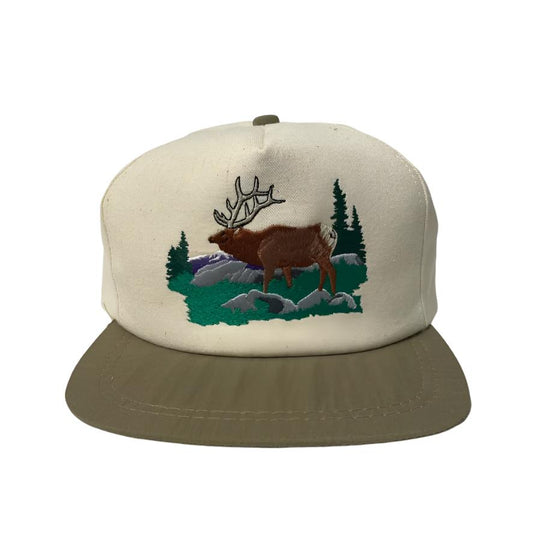 Vintage New Holland Elk Snapback Hat