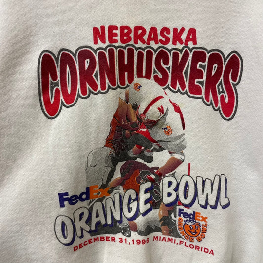Vintage Nebraska Huskers FedEx Orange Bowl 1996 M