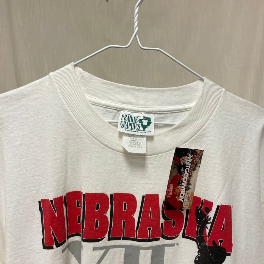 Vintage Nebraska Huskers 1998 Softball Big 12 Champions Shirt L