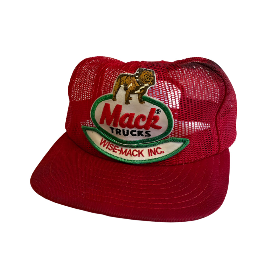 Vintage Mack Trucks Wise-Mack Inc. Snapback Hat