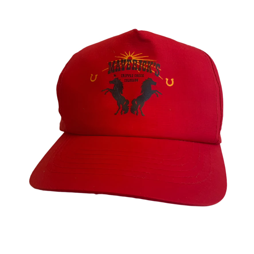 Vintage Maverick's Cripple Creek Colorado Snapback hat