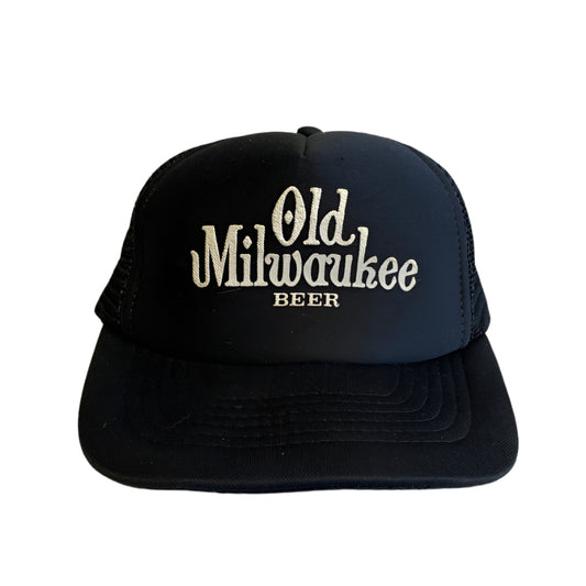 Vintage Old Milwaukee Beer Snapback Hat