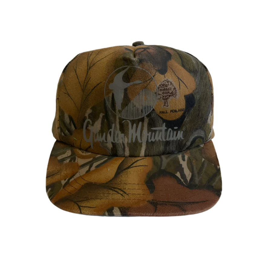 Vintage Gander Mountain MOSSY OAK Fall Foliage Camo Snapback Hat