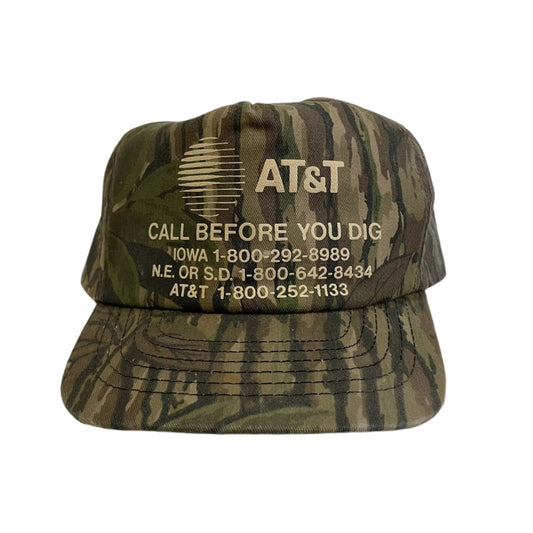 Vintage AT&T Realtree Camo Snapback