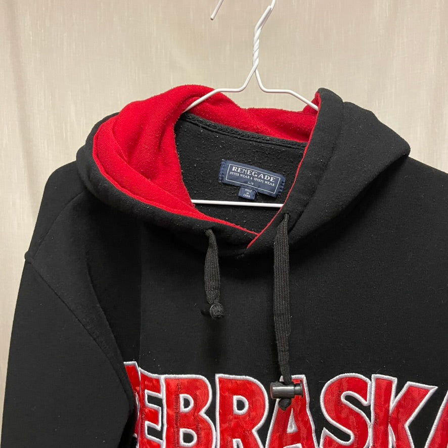 Vintage Nebraska Huskers Hoodie L