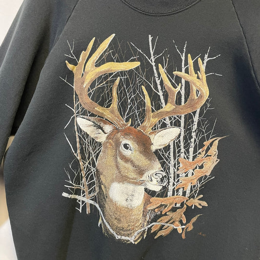 Vintage Deer Crewneck XL