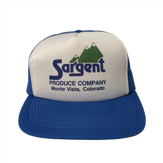 Vintage Sargent Monte Vista, Colorado Snapback Hat
