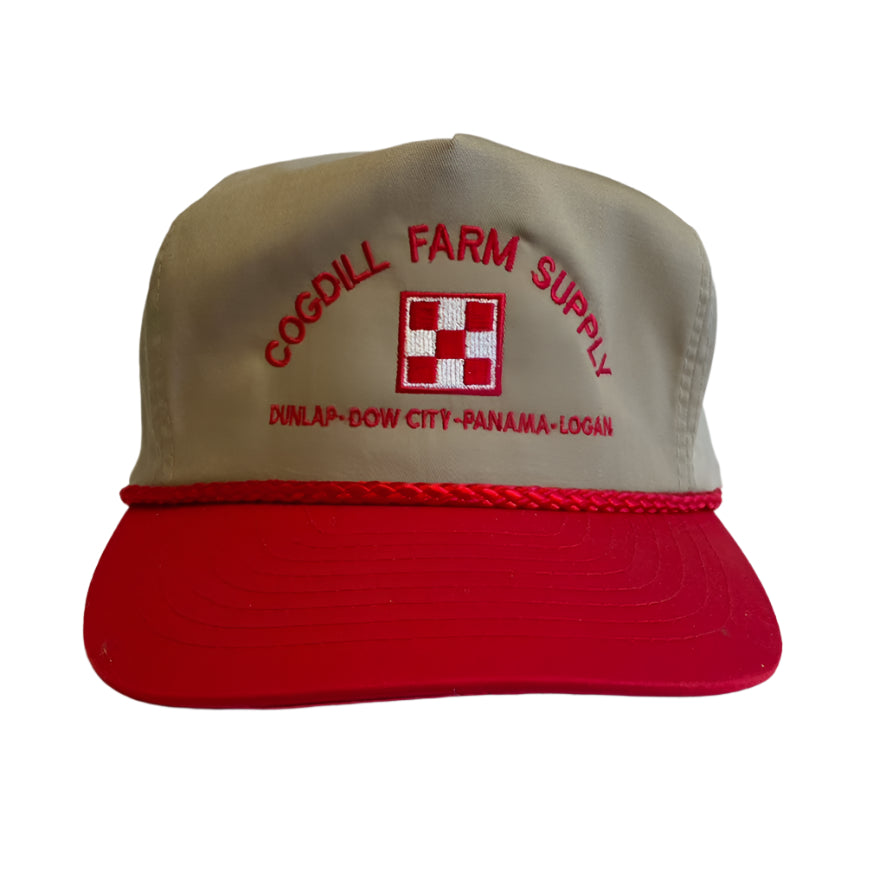 Vintage Cogdill Farm Supply Purina Snapback Hat