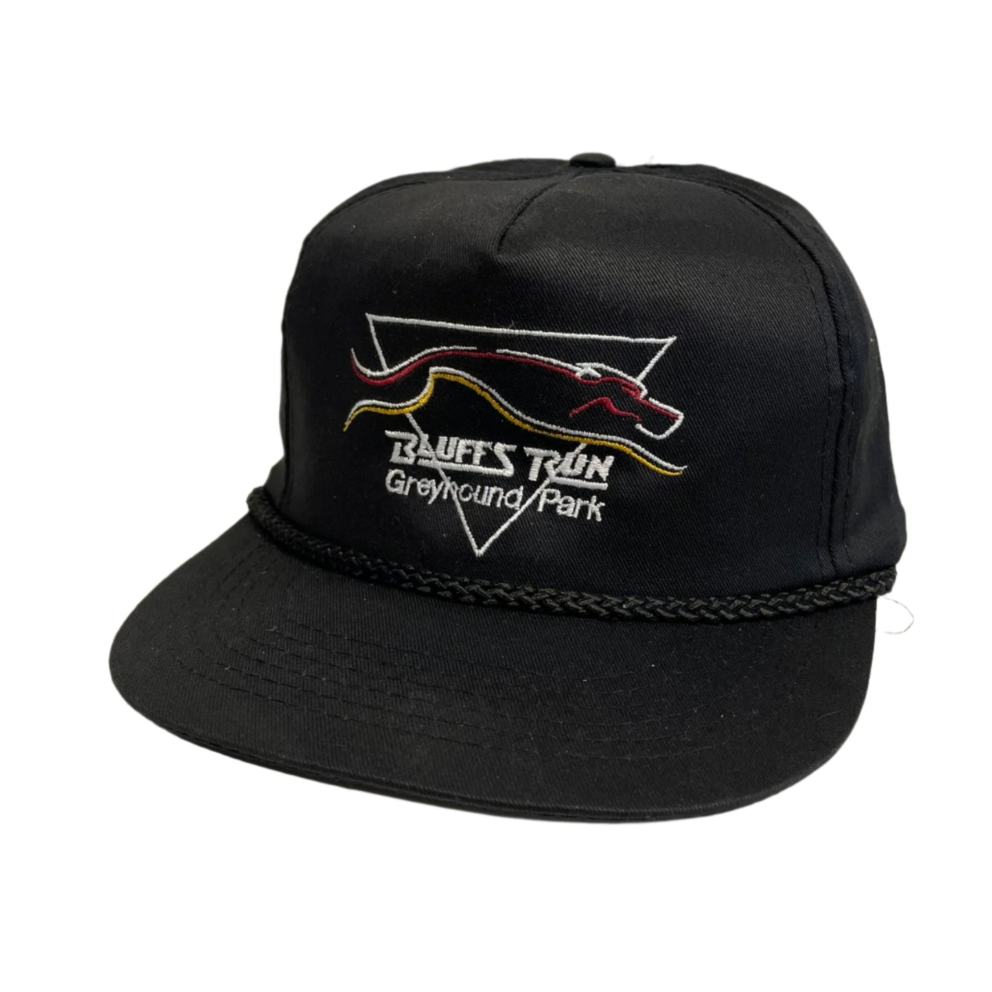 Vintage Bluffs Run Greyhound Park Snapback Hat