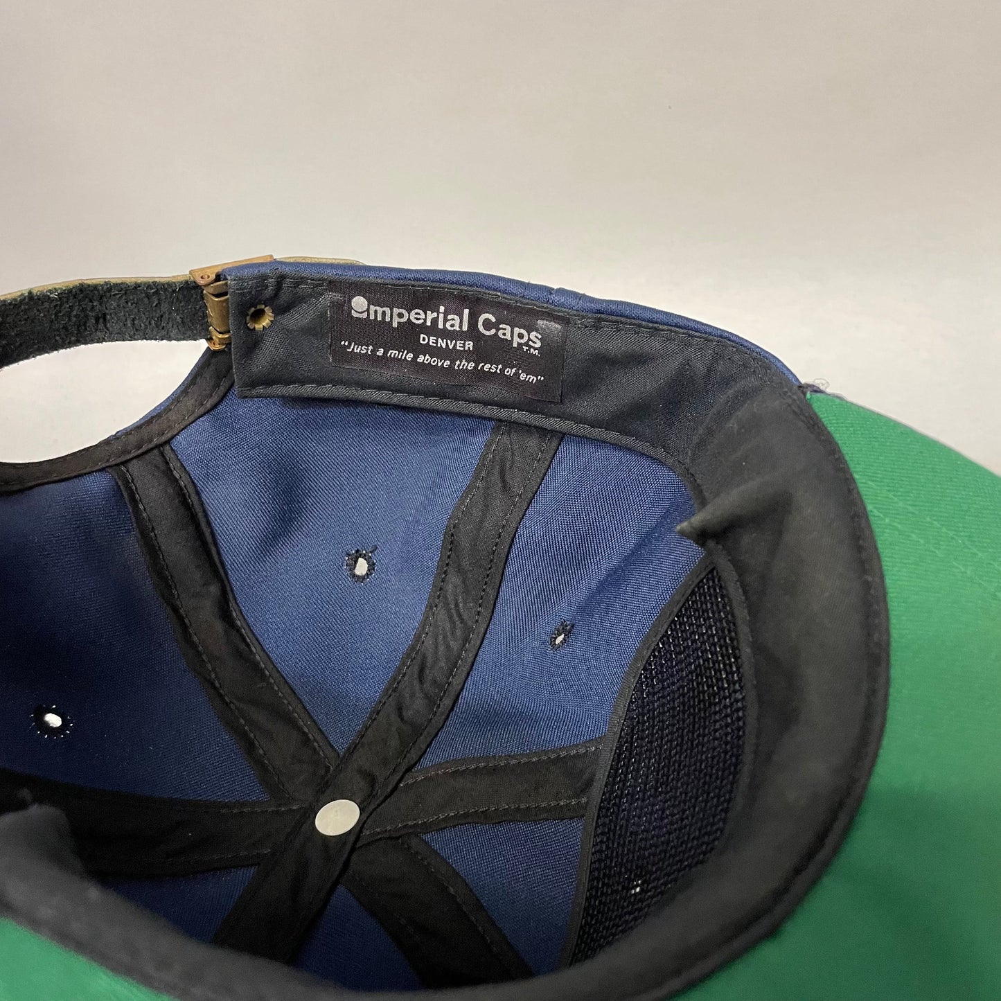 Vintage The Broadmoor Golf Strapback Hat