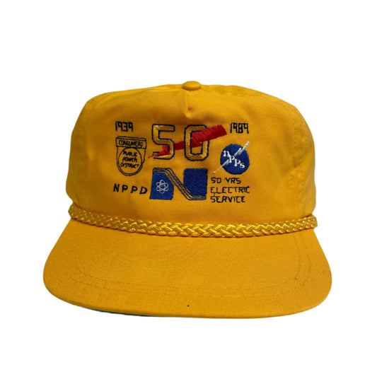 Vintage Power District Strapback Hat