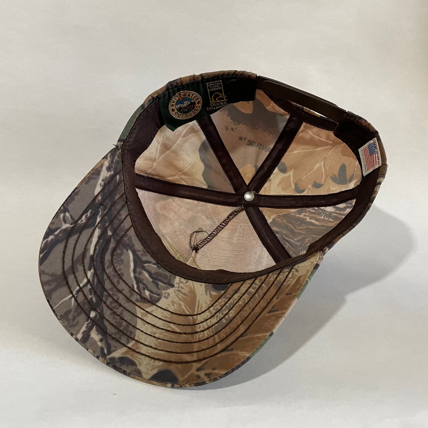Vintage Ducks Unlimited Camo Snapback