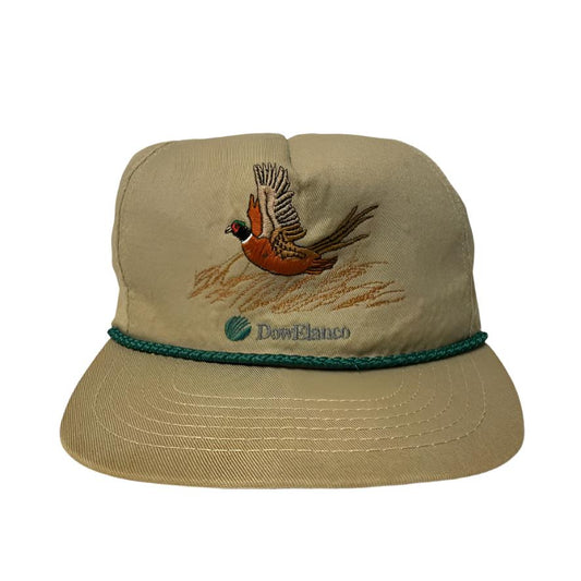 Vintage DowElanco Pheasant Snapback
