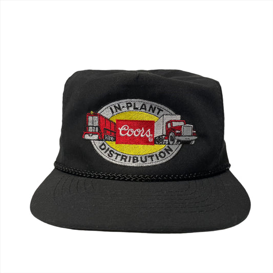 Vintage Coors In-Plant Distribution Zipback Hat