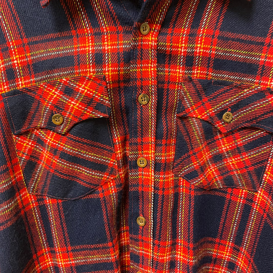 Vintage Woodland Flannel XL