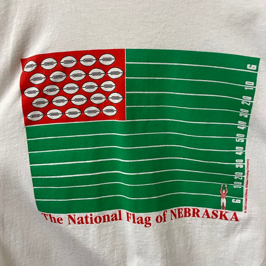 Vintage Nebraska Huskers Football Humor Shirt XL
