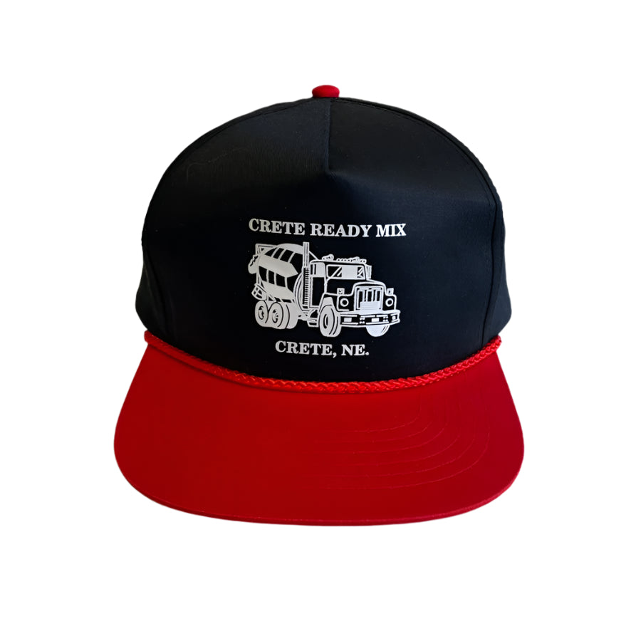 Vintage Crete Ready Mix Crete, NE Snapback Hat