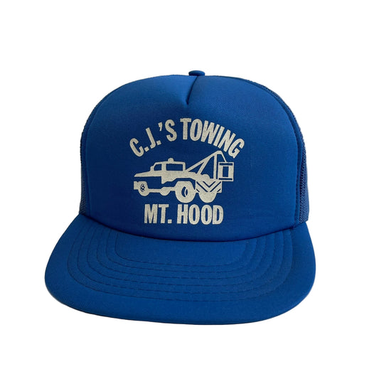 Vintage CJ's Towing Mt. Hood Snapback Trucker Hat
