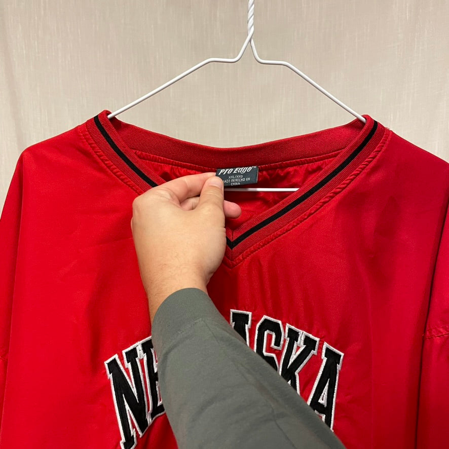 Vintage Nebraska Huskers Windbreaker XXL