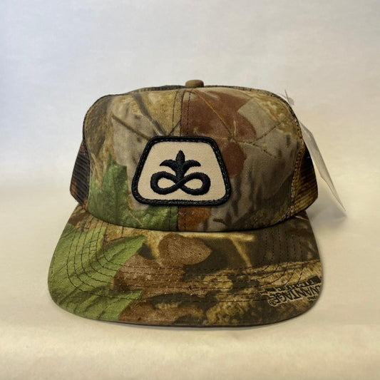 Vintage Pioneer Camo Snapback Trucker Hat NWT