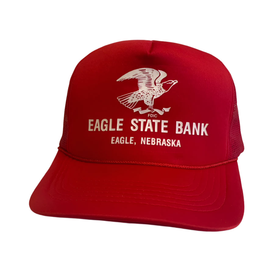 Vintage Eagle Nebraska State Bank Snapback Hat