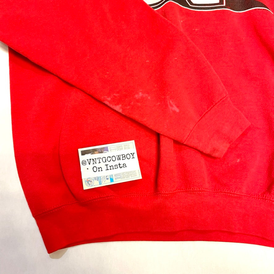 Vintage Nebraska Huskers Fruit of The Loom Crewneck XL