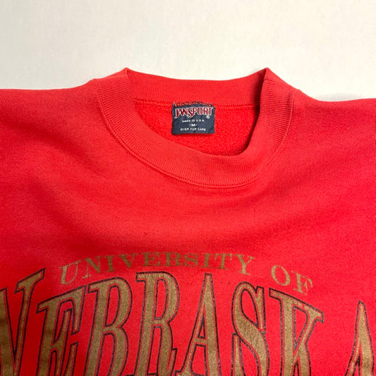 Vintage Nebraska Huskers JanSport Crewneck M