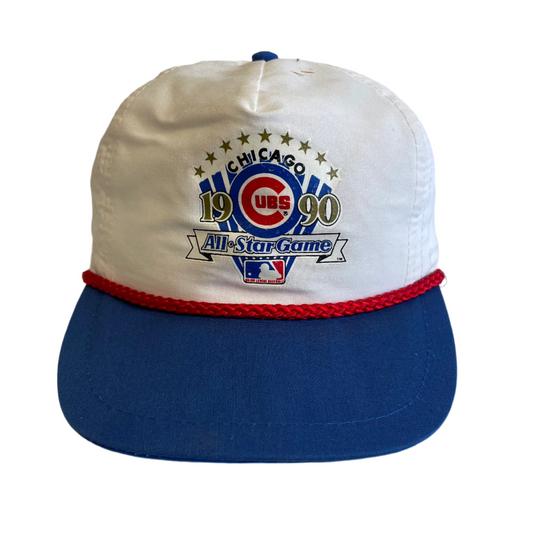 Vintage Chicago Cubs All Star Game 1990 MLB Snapback Hat