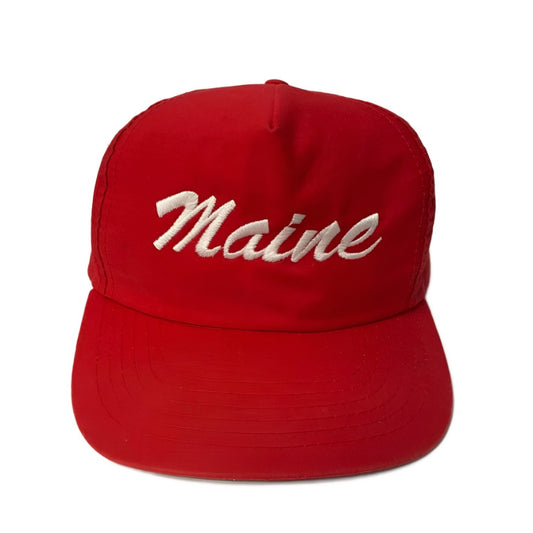 Vintage Maine Script Snapback
