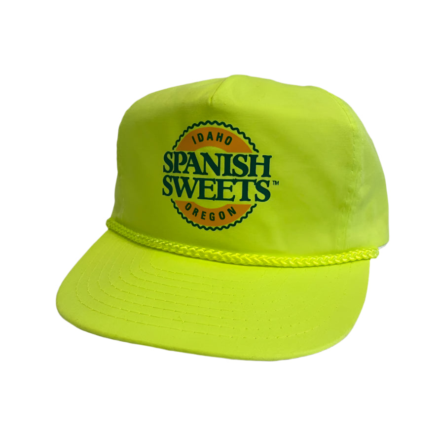 Vintage Spanish Sweets Idaho Oregon Zipback Hat