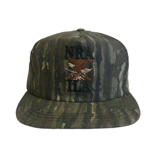 Vintage NRA ILA Camo Snapback Hat