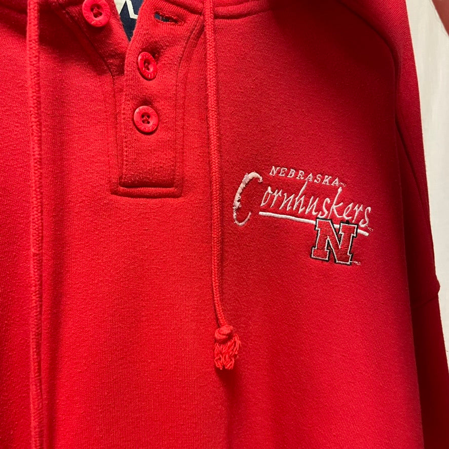 Vintage Nebraska Huskers STARTER Hoodie XL