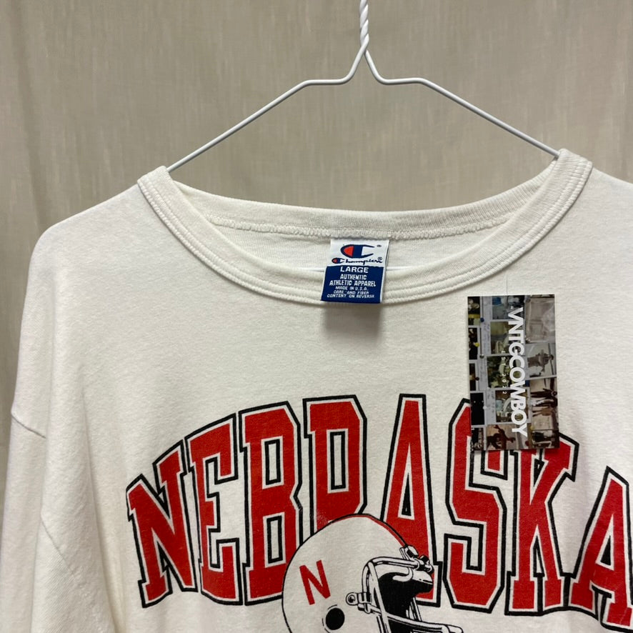 Vintage Nebraska Huskers Shirt L