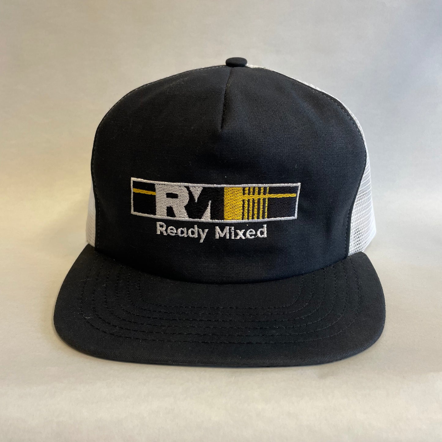 Vintage Ready Mixed Concrete Snapback Trucker Hat