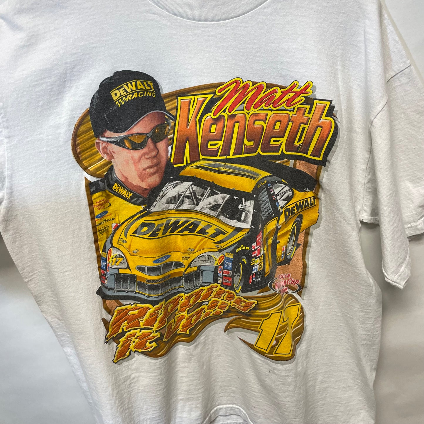 Vintage Matt Kenseth NASCAR Racing Graphic Shirt XL