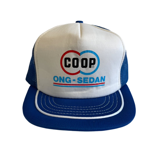 Vintage COOP Cooperative Snapback Trucker Hat