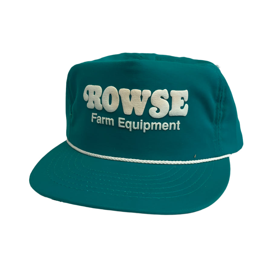 Vintage Rowse Farm Equipment Snapback Hat