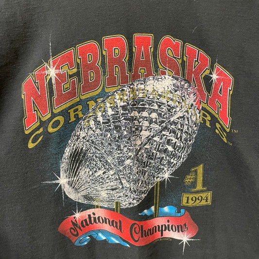 Vintage Nebraska Huskers 1995 National Champions Shirt XL