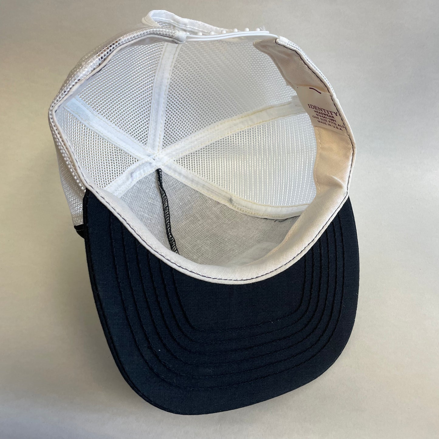 Vintage Ready Mixed Concrete Snapback Trucker Hat