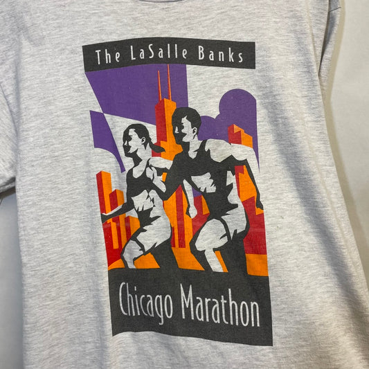 Vintage Chicago Marathon Shirt M