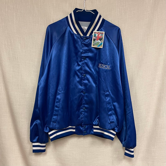 Vintage Busch Satin Bomber Jacket XXL