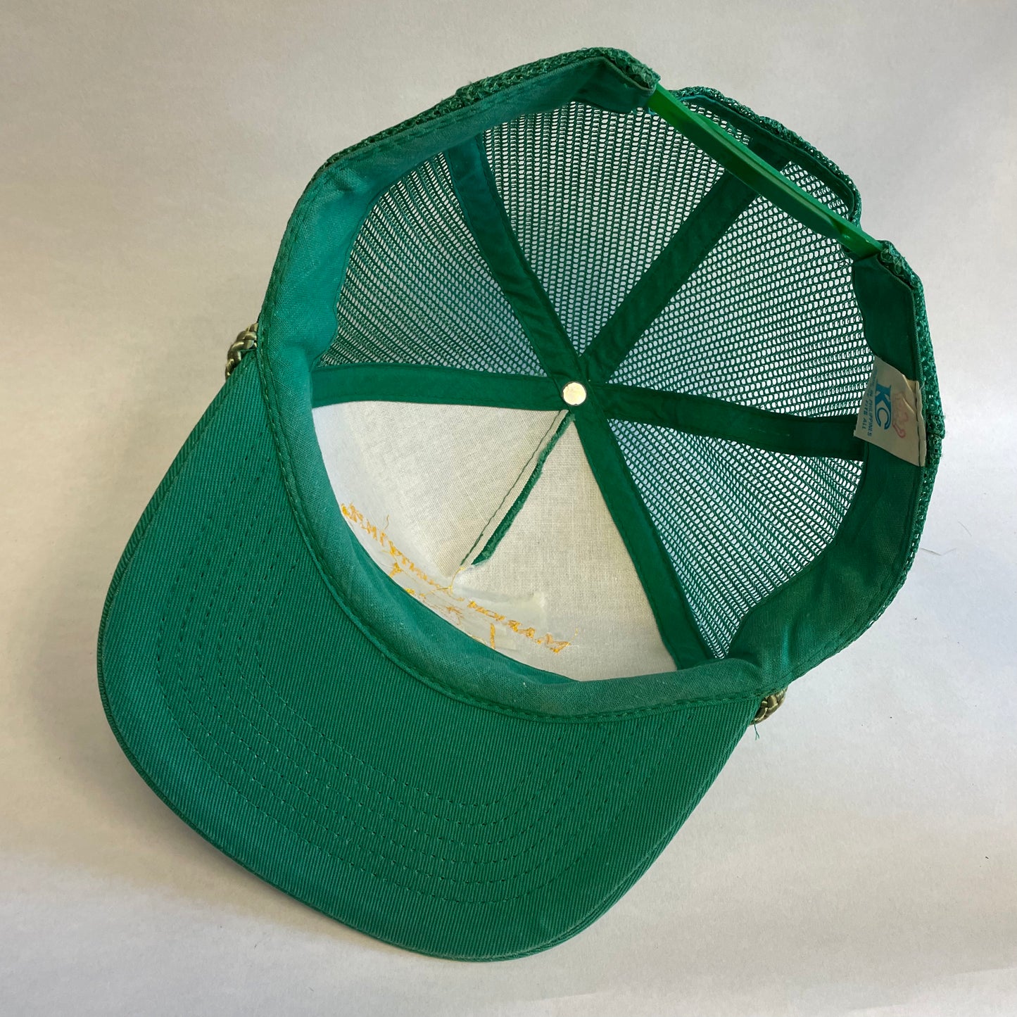 Vintage John Deere Marion County Kansas Implement Snapback Trucker Hat