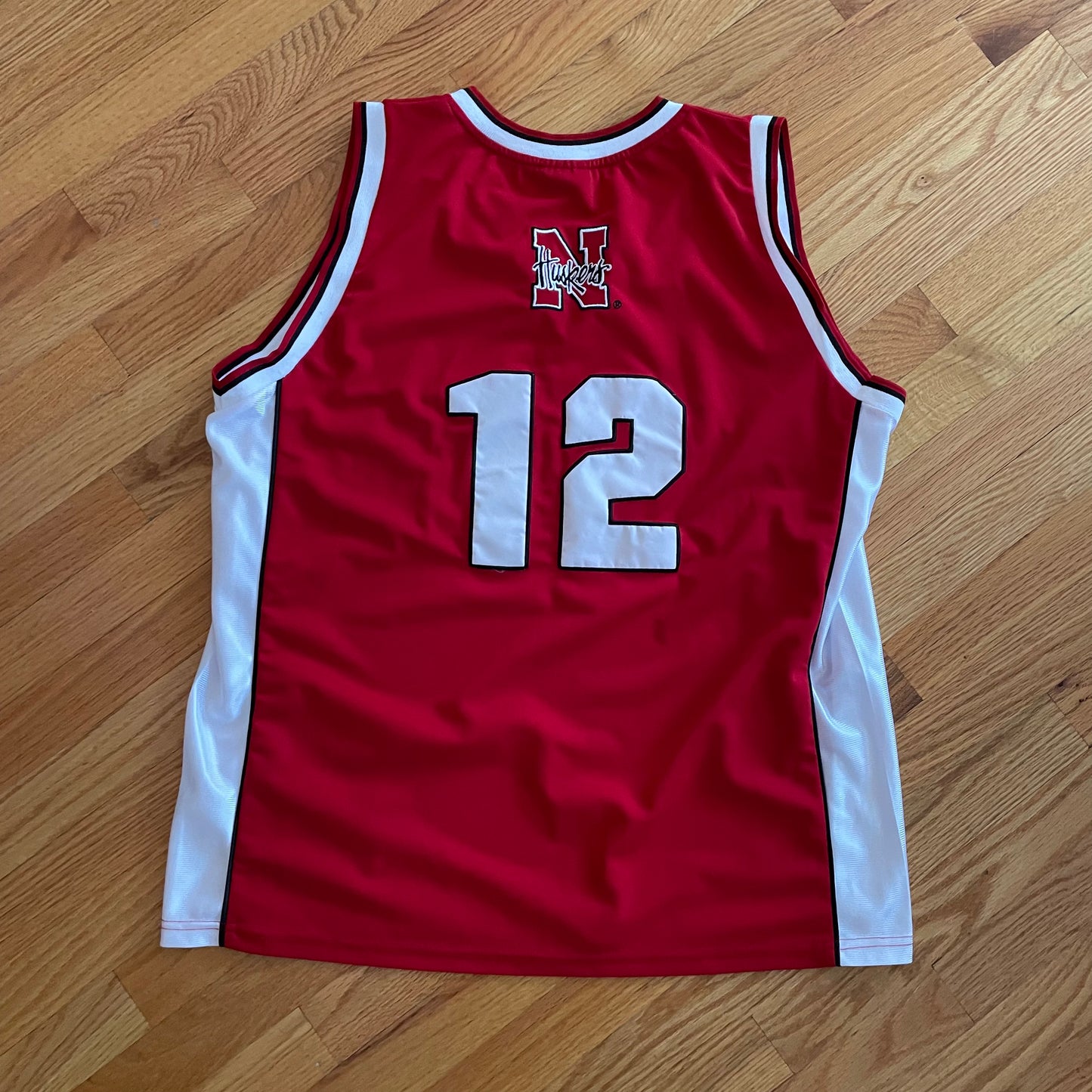 Vintage Nebraska Huskers Basketball Jersey XXL