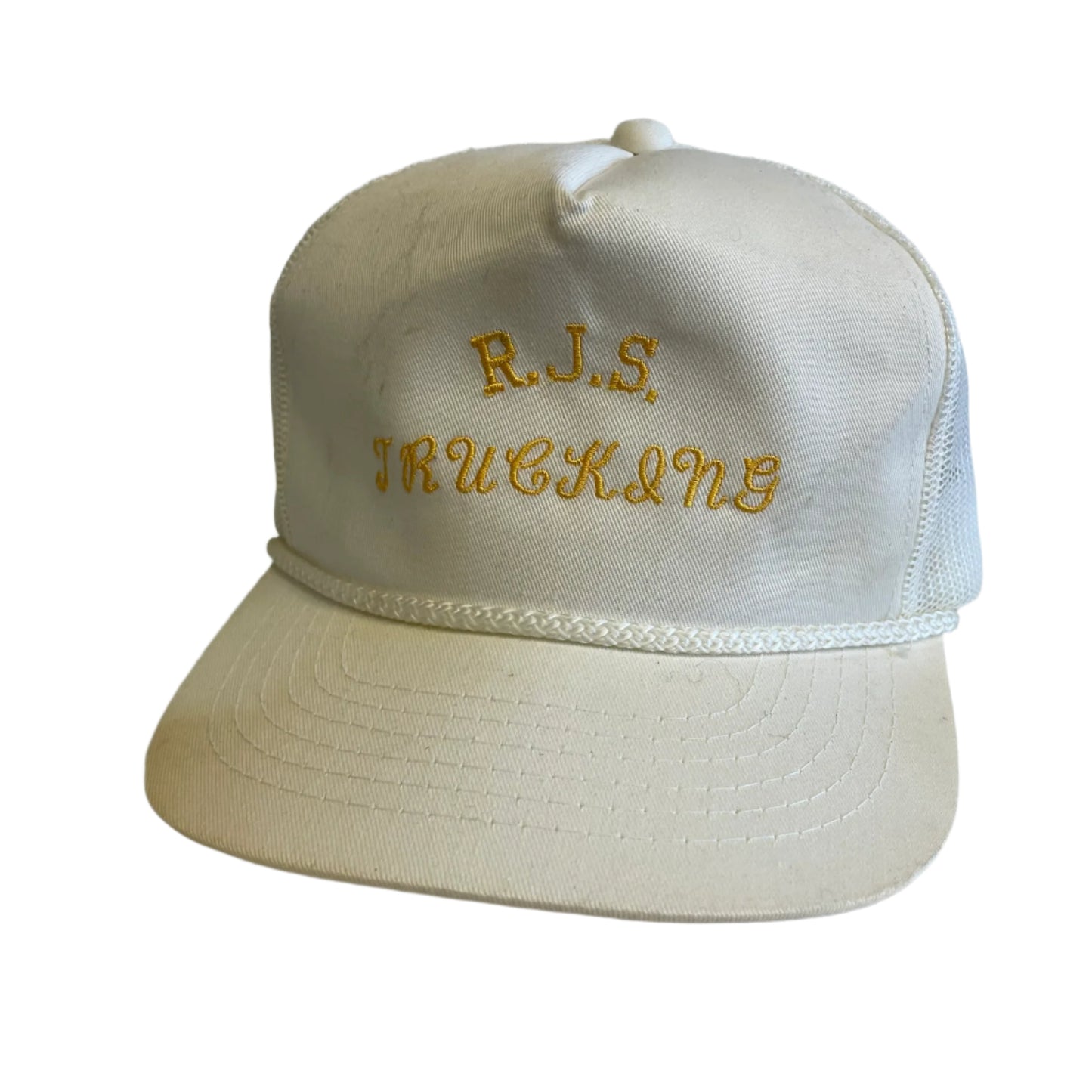 Vintage R.J.S. Trucking Snapback Trucker Hat